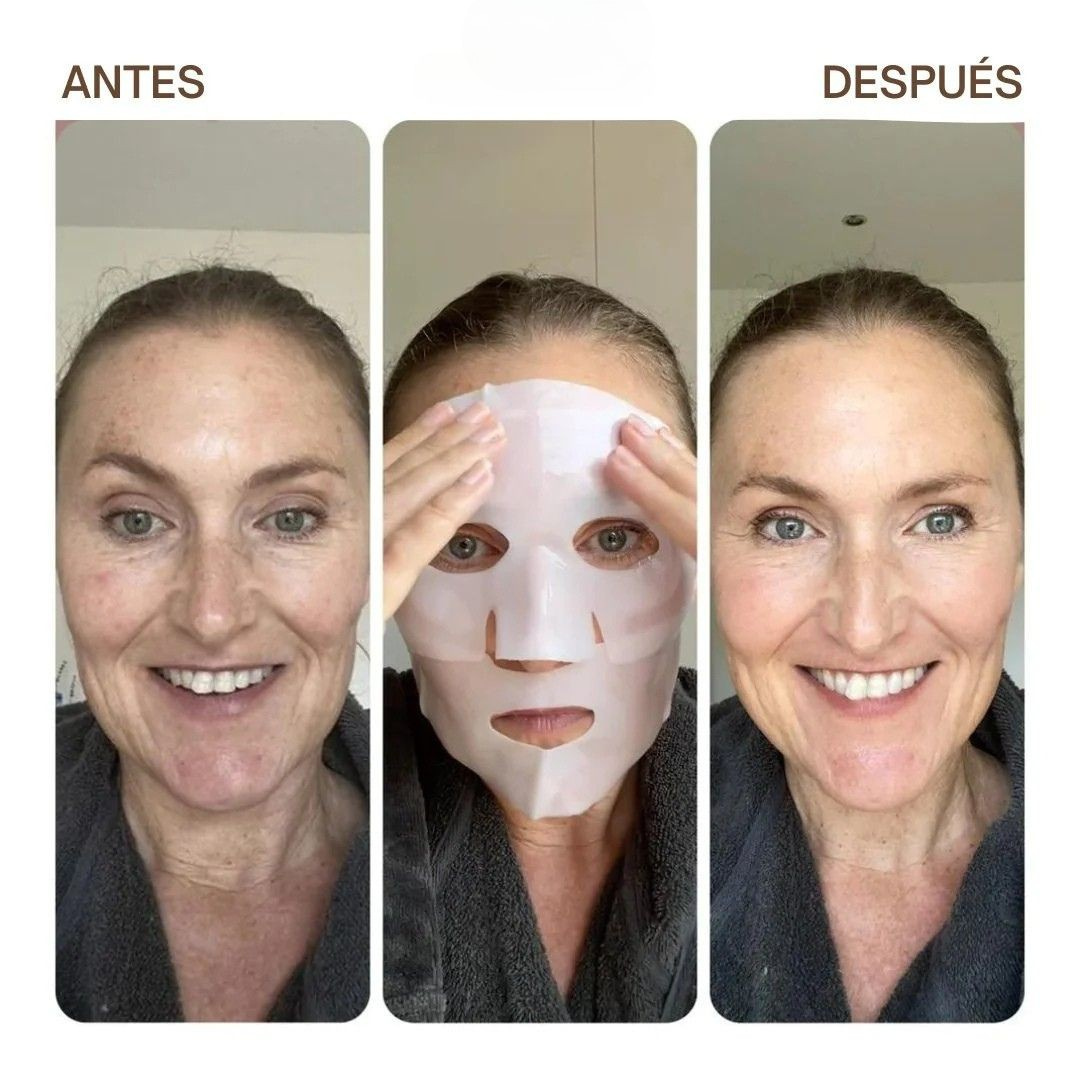 Mascarilla de biocolágeno