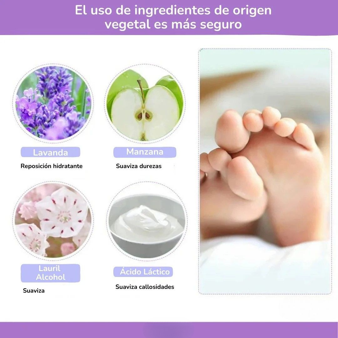 Mascarilla Exfoliante para Pies -  ¡Pies perfectos este verano!