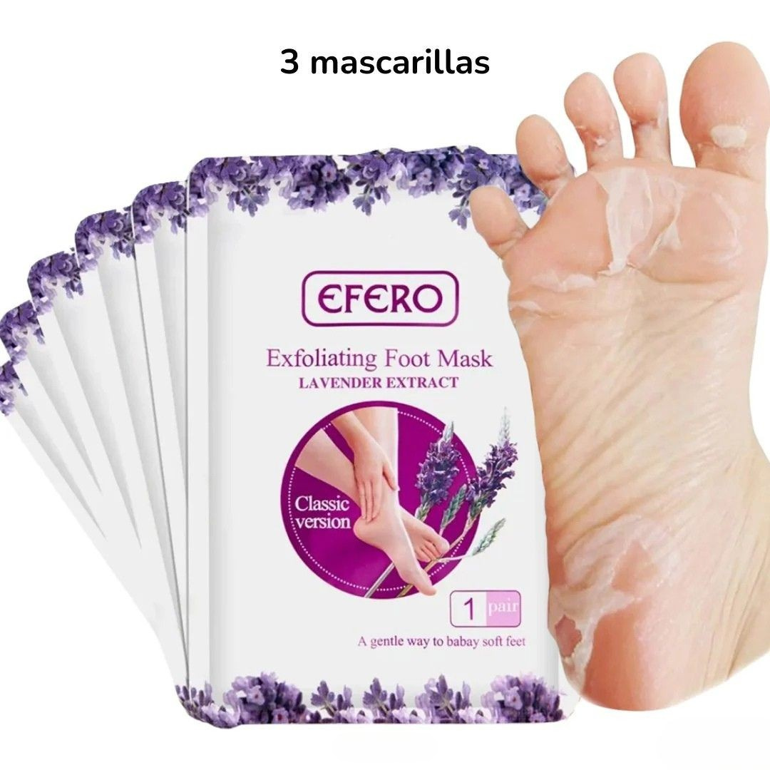 Mascarilla Exfoliante para Pies -  ¡Pies perfectos este verano!