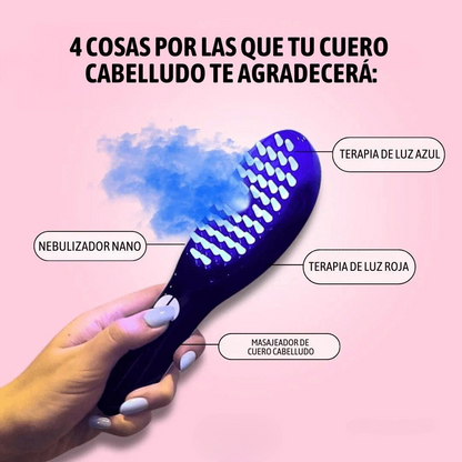 Peine de Masaje Eléctrico para Crecimiento del Cabello
