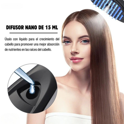 Peine de Masaje Eléctrico para Crecimiento del Cabello