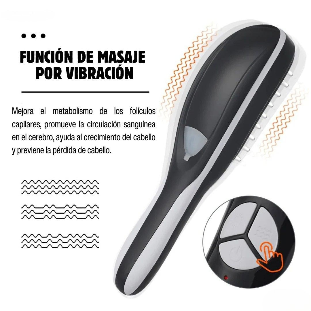 Peine de Masaje Eléctrico para Crecimiento del Cabello