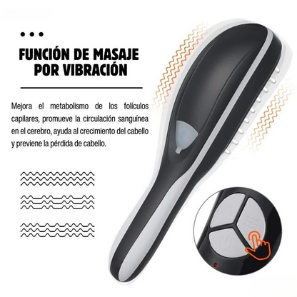 Peine de Masaje Eléctrico para Crecimiento del Cabello