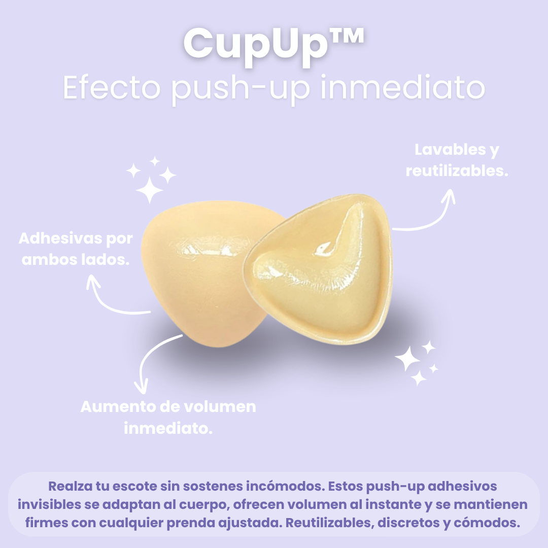 CupUp™ - Realza tu busto al instante sin cirugías