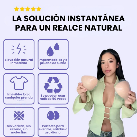 CupUp™ - Realza tu busto al instante sin cirugías