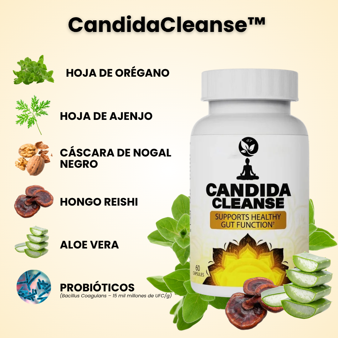 Candida Cleanse™ – Elimina la cándida y recupera tu equilibrio desde adentro