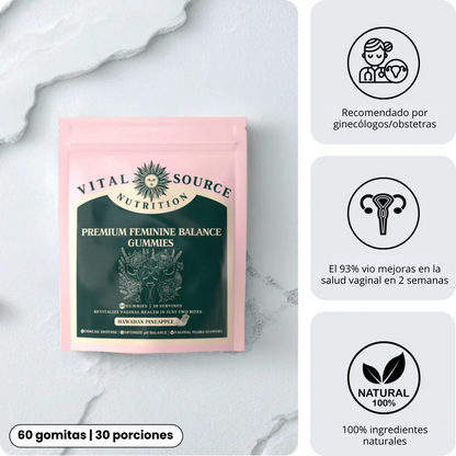 Feminine Balance™ – Gomitas Naturales para el Equilibrio Femenino