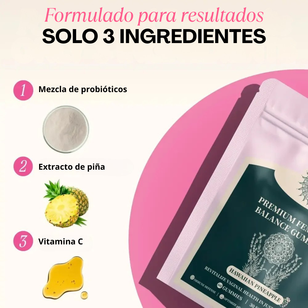 Feminine Balance™ – Gomitas Naturales para el Equilibrio Femenino
