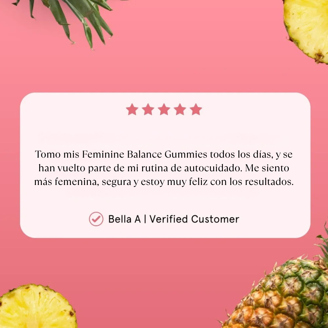 Feminine Balance™ – Gomitas Naturales para el Equilibrio Femenino