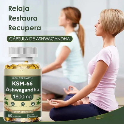 Ashwagandha Natural – Reduce el estrés y mejora tu energía