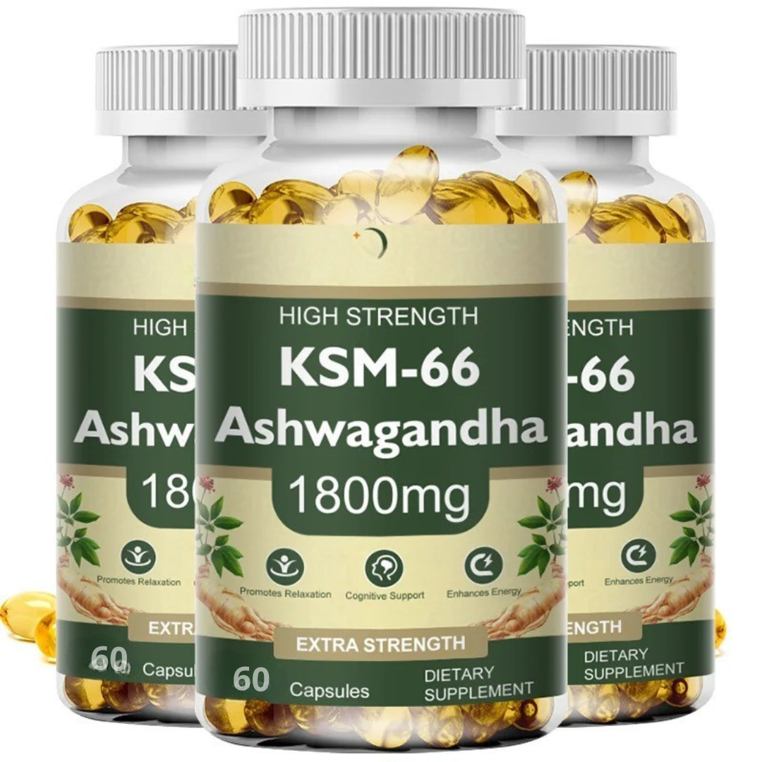Ashwagandha Natural – Reduce el estrés y mejora tu energía