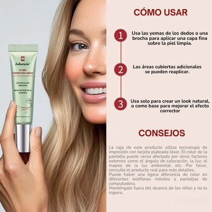 Corrector Calmante Anti Rosácea y Rojeces
