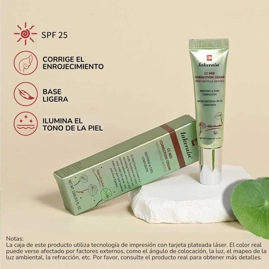 Corrector Calmante Anti Rosácea y Rojeces