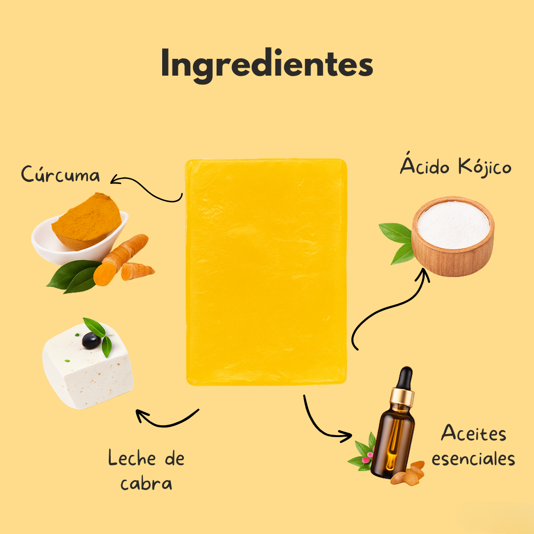 Kojic Radiance™ – Jabón natural anti manchas y acné