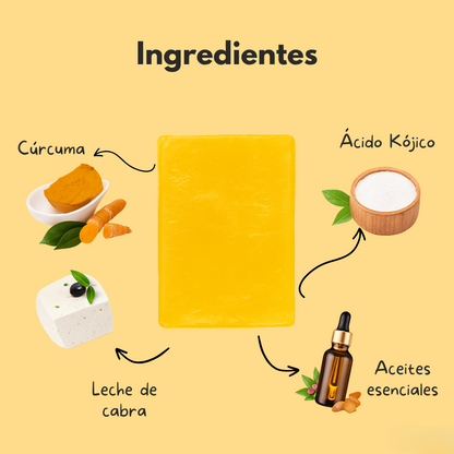 Kojic Radiance™ – Jabón natural anti manchas y acné
