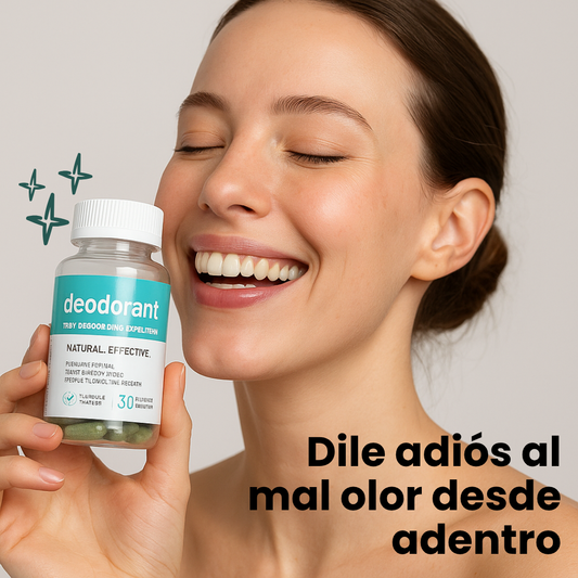 Desodorante en cápsulas -  Frescura que nace desde tu interior