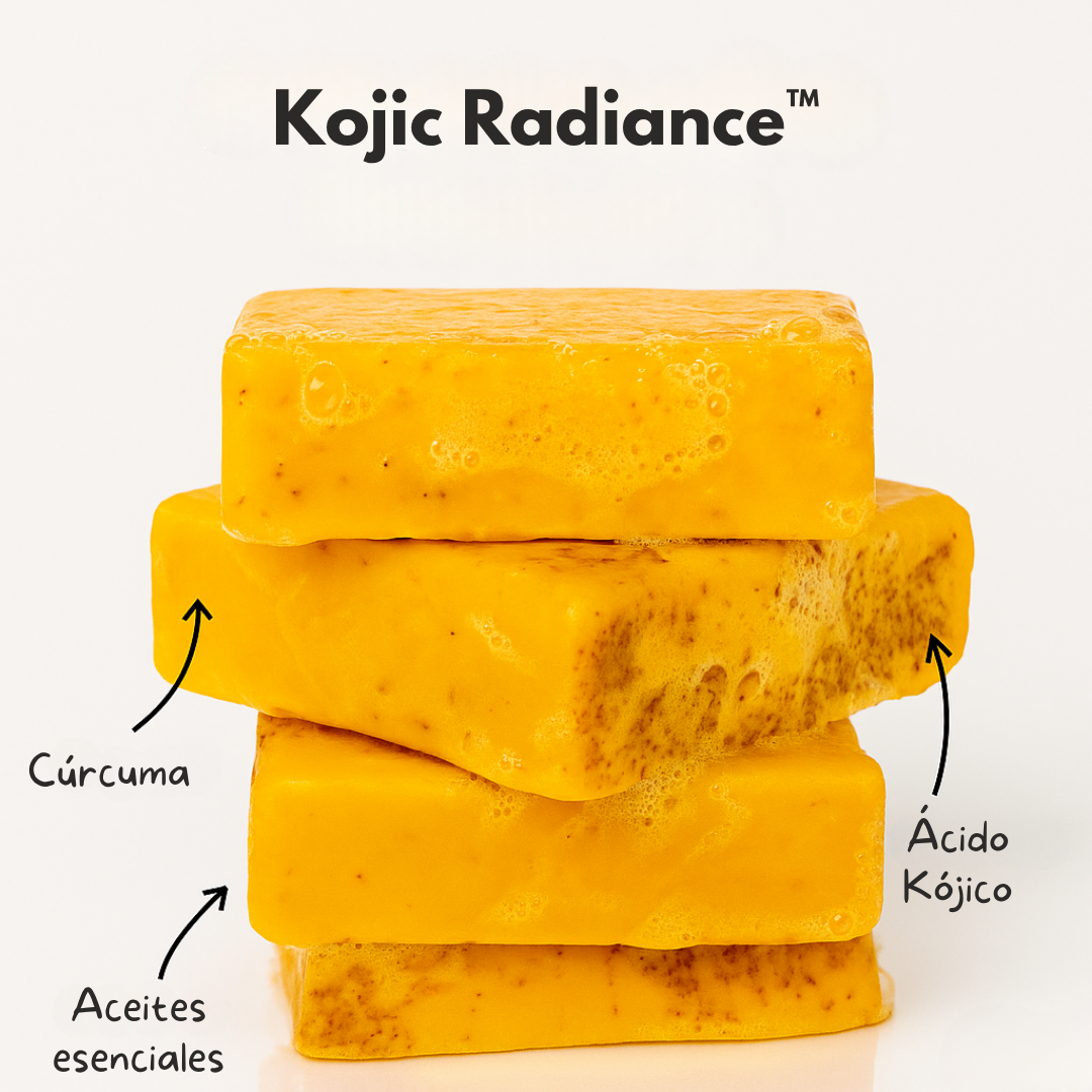 Kojic Radiance™ – Jabón natural anti manchas y acné