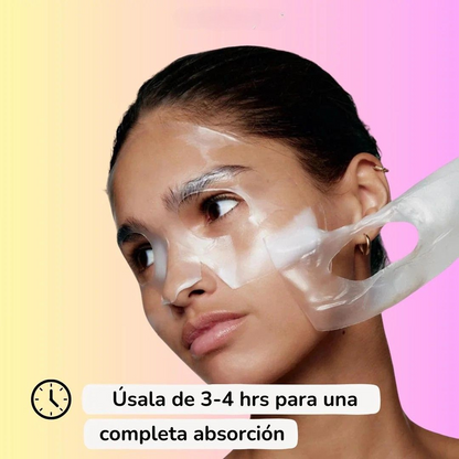Mascarilla de biocolágeno