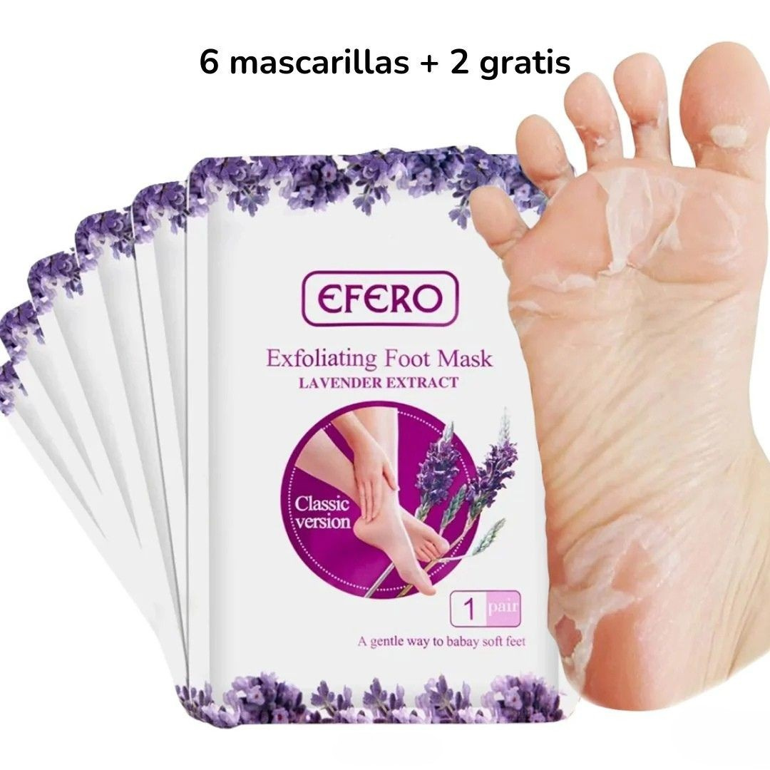 Mascarilla Exfoliante para Pies -  ¡Pies perfectos este verano!